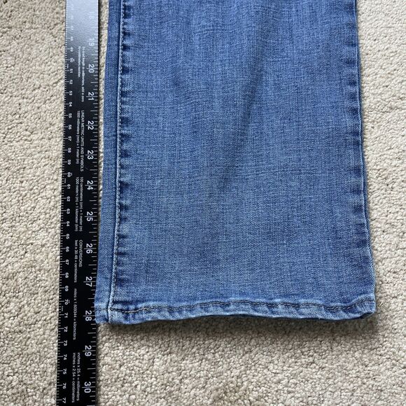 Levis Jeans Womens Plus Size 24W (42x 28) Classic Straight Blue Denim Stretch - Picture 9 of 11